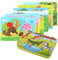 EDATOFLY 6 Stück Kinderpuzzle, Puzzle für Kinder Puzzle ab 3 Jahre Holzpuzzle Geeignet für Jungen und Mädchen (Tiere)
