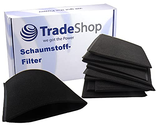 10x Schaumstofffilter/Staubsaugerfilter/Schaumfilter kompatibel mit Einhell TE-VC 1925 SA TE-VC 2230 SA TE-VC 2340 SA TH-VC 1815 TH-VC 1820 S