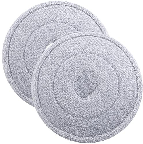 iplusmile 2st Ersatz-moppkopf Reinigungsmittel Bona Mopp-ersatzpads Flacher Mopp Wischköpfe Autowaschanlage Wischkopf Sprühmopps Für Die Bodenreinigung Wischpads Sauber Stoff Suite