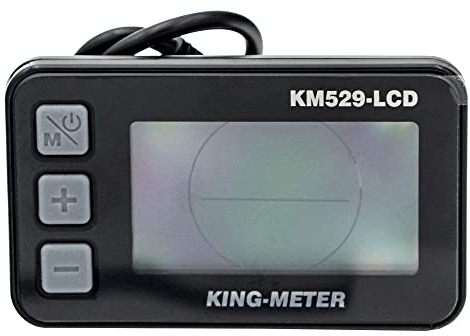 Zündapp E Bike LCD Display | Fahrrad Tacho für Z902 | Ebike Display mit 5 Pin Rundstecker | Fahrradcomputer für E Bike mit kmh Anzeige | Pedelec Computer Speedometer KM529