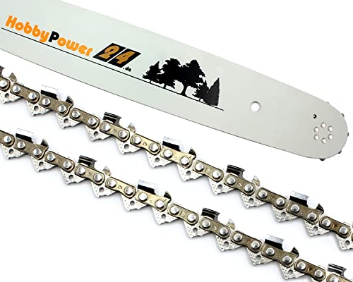 2x Sägekette mit Schwert Halbmeißel für Stihl MS 261 45cm 325 74TG 1,6mm