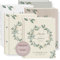 Stammbuch der Familie personalisiert Harmonie Weiß Braun Beige Grau A5 A4 Familienstammbuch Blüten Ranke grün Stammbücher Handarbeit