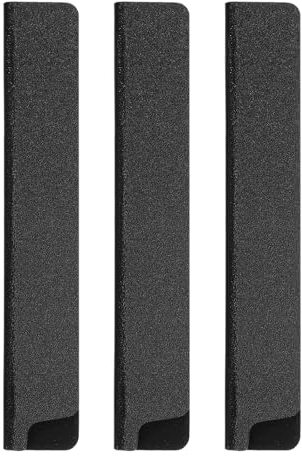 sourcing map 3Pcs Knife Edge Guards 5.9x1 ABS Knife Cover Sleeves Knife Case Blade Protector Universal Knife Sheath for Home Kitchen Knife