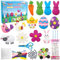 Lets Joy Nähset für Kinder, Ostern Filz Nähsets Set, Näh Bastelset für Kinder, Ostern Waldtier Filzset für Anfänger Kinder, Osterei Hasen Kreativsets Nähen Bastelset, DIY Nähset Filzfiguren Kinder