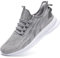 Oltyutc Herren Schuhe Sneaker Turnschuhe Laufschuhe Sneaker Sport Schuhe Leichtgewichts Jogging Freizeit Bequeme Atmungsaktive Walkingschuhe Gym Schuhe Grau Herren EU 45