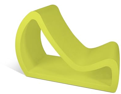 Kloris Lettino da Giardino e Piscina Relax polietilene cm 122x58 colore verde mod. Fusion Made in Italy