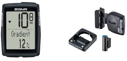 SIGMA SPORT Sigma Elektro GmbH Sigma Sigma Bc 14.0 Wl STS Fahrradcomputer & Unisex – Erwachsene STS Rad 2 KIT 2450 Originals Geschwindigkeits, Mehrfarbig, Einheitsgröße