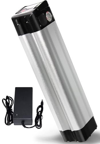 Batteria Per Bici Elettrica 48V 8AH 10AH 12AH, Bicicletta Elettrica 48V Batteria Ebike Al Litio Impermeabile PVC Per 200W 300W 500W 800W Motore Con Caricabatteria 48V12Ah,1-B