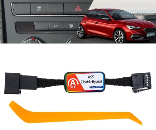 NSLUMO Auto Start Stop Deaktivator für 2012-2024 Seat Leon/ST/SC III | Ibiza V, Ateca, Arona Stop Start Motor System Deaktivierungsgerät Kabel Auto Stop Start Deaktivieren/Löschen/Eliminieren