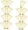 Alipis Realistische Violine Ornament Mini Harfe Instrument Modell Weihnachten Baum Dekoration Stil Wohnkultur Musik Ornamente