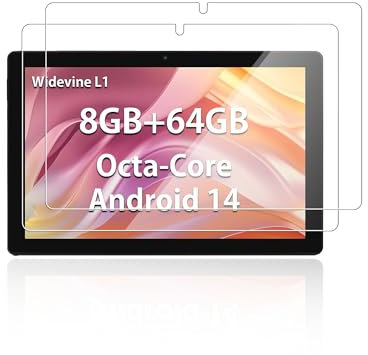 (2 Pack) Screen Protector for Byxsb C10 Tablet 10 inch, 9H Hardness,Anti-Scratch,Anti-Fingerprint,High Sensitivity