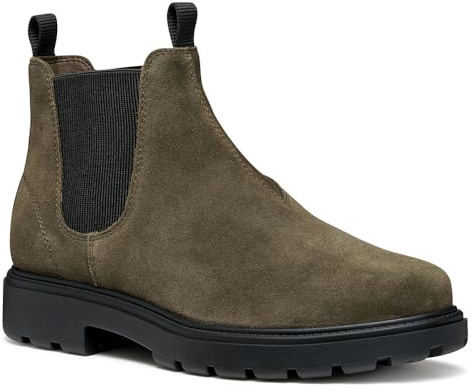 Geox Men's U Spherica Ec7 Ankle Boots, Military, 6.5 UK