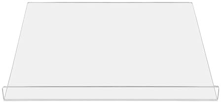 Tagliere Trasparente Tagliere Grande 2 Pezzi Con Bordo, Tagliere for Cucina, Piano Di Lavoro Trasparente Antiscivolo Include Strisce Antiscivolo Per Il Bancone Della Cucina