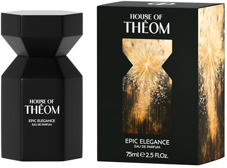 HOUSE OF THÊOM Epic Elegance Eau de Parfum 75 ml – Elegantes Herren Parfum mit Lavendel, Wildleder & Tonka – Lavendel Parfüm mit würzig & edlem Duft – Langanhaltend