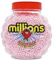 Des millions de fraises bocal enfants Sweets - 2,27 kg
