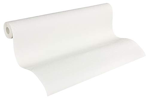 Architects Paper Vliestapete Pigment Longlife Tapete 10,05 m x 0,70 m weiß Made in Germany 953711 9537-11
