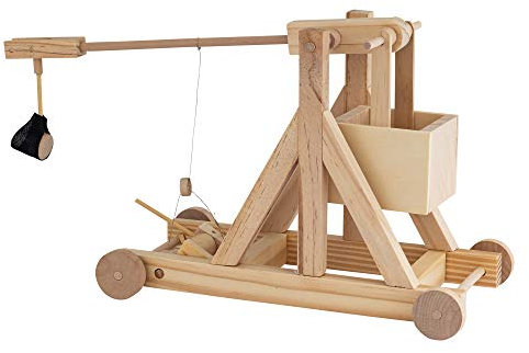 TIMBERKITS Trebuchet Automata Mechanical Wooden Puzzle-Model Construction Kit, Wood ,for 9 to 90 years