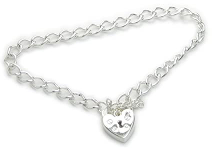 6 Inch Childs sterling silver charm bracelet .925 x1 charms bracelets