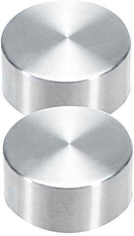 Brieftons Glass Bottles's Lids, Pack of 2 Stainless Steel Caps