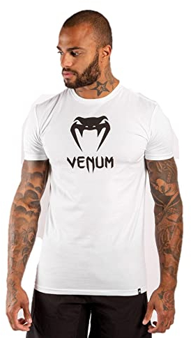 Venum Herren Classic T-shirt, Weiß, S EU