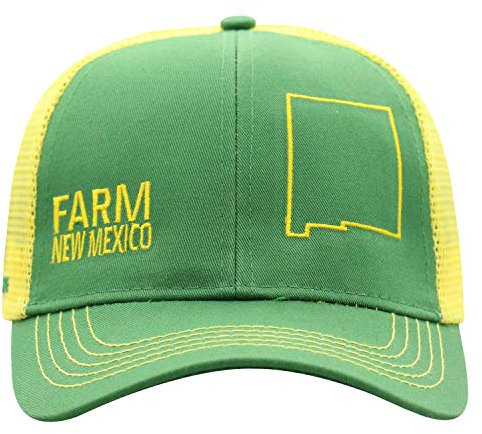 John Deere Farm State Pride Cap-Green and Yellow-New Mexico