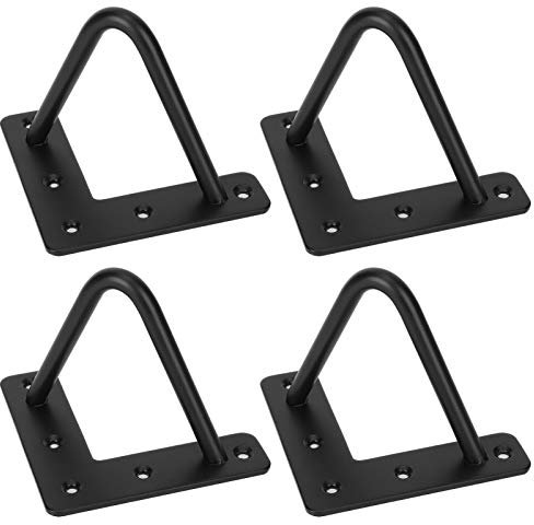 Pied de Table, 4 pièces jambe de Table en fer forgé en forme de U pieds de support de bureau accessoires de matériel de meubles(small)