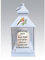 Linterna impermeable para tumba Robin Memorial con vela LED (hijo)