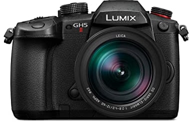 Panasonic LUMIX DC-GH5M2LE Systemkamera mit Objektiv LEICA 12-60mm/F2.8-4.0 (20MP, 4K, doppelte Stabilisierung, Kälte-/ Staub- & Spritzwasserschutz)