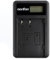 BLM-1 LCD USB Chargeur pour Olympus C-5060 Wide Zoom, C-7070 Wide Zoom, C-8080 Wide Zoom, E-1, E-3, E-30, E-5, E-520, EVOLT E-300, EVOLT E-330, EVOLT E-500, EVOLT E-510 Caméra et Plus