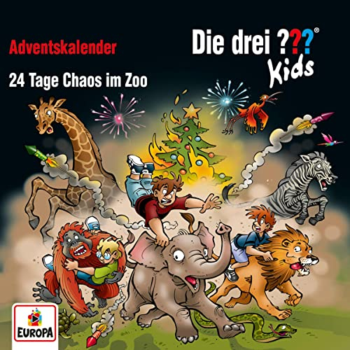 24 Tage Chaos im Zoo. Adventskalender: Die drei ??? Kids