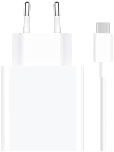 Xiaomi Mi Travel Charger Combo Set with USB-A to Type-C Charging Cable 1m, 33W White EU BHR6039EU