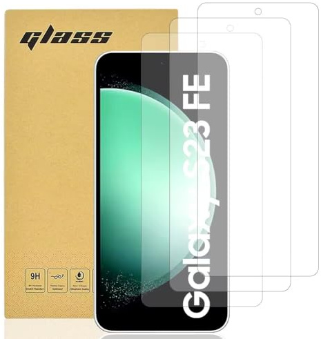 Totill [3 Unidades Protector de Pantalla para Samsung Galaxy S23 FE, Cristal Templado para Samsung Galaxy S23 FE Fácil Instalación, Vidrio templado 9H,Alta Definicion,Anti-Arañazos