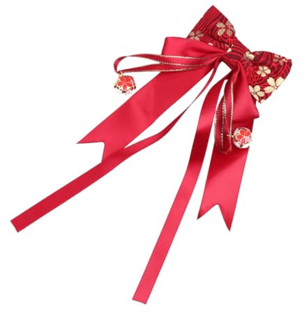 BCOATH Unique Chinese Style Hairpin New Year Headdress Bowknot Fashionable Hair Clip for Girls