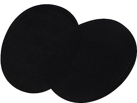 TEHAUX 1par Parches De Piel Para Coderas y Rodilleras Apliques Decorativos Termoadhesivos Para Ropa Manualidades y Reparación De Jeans Para Ropa y Accesorios