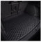 Auto Leder Kofferraummatte für VW Tiguan Allspace II (5-zits) 2016-2024, Wasserdicht Kofferraumwanne Schutzmatte Antirutsch Kofferraum Schutz Interieur Zubehör,E