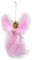 Weihnachtsengel Baumspitze, 22cm Engel Figur als Weihnachtsbaum Spitze Christbaumspitze Figuren, Tannenbaumspitze Baumschmuck Glitzer Engel Weihnachtsdeko