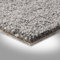 Auslegware Teppichboden grau 400 cm breit Kräuselvelours Meterware flauschig stuhlrollengeeignet für Schlafzimmer