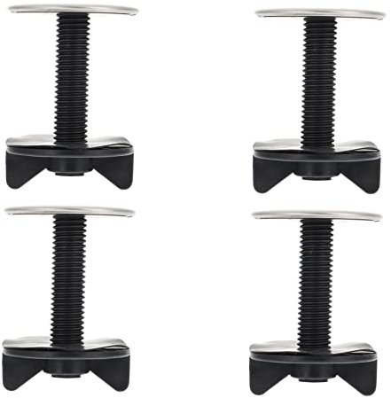 DIYEAH 4piezas Tapones Para Orificios De Fregadero Acero Inoxidable Con Rosca Larga Cubiertas Decorativas Para Lavabo Fácil Instalación Sin Herramientas Prevención De Fugas y Desbordamien