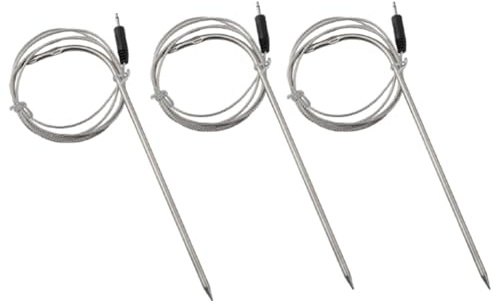 3 Stück Ersatzsensoren für Grill-Temperatursonden mit DC2 5-Anschluss für alle Ihre Kochbedürfnisse