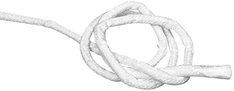 Rayher 3100200 Spezial-Docht für Öllampen, 7 mm ø, Btl. 1 m, Baumwolldocht mit Glasfaserkern, Docht für Öllampen, Öllampendocht rund