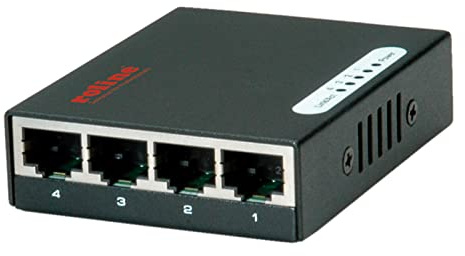ROLINE Switch Gigabit Ethernet, Pocket, 4 ports - Commutateurs réseaux (Pocket, 4 ports, Full duplex)