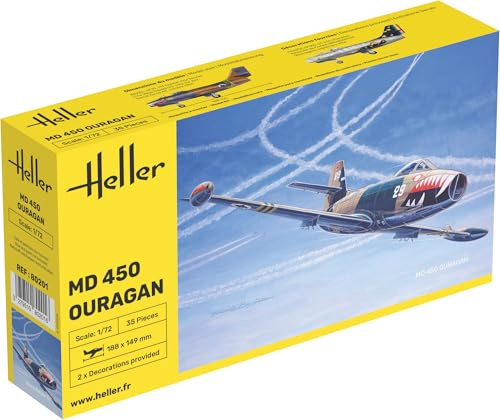 Heller 80201 Modellbausatz MD450 OURAGAN