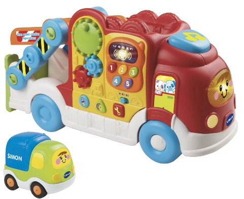 Vtech - 136605 - Jouet de Premier Age - Tut Tut Bolides - Mon Super Camion Réparations