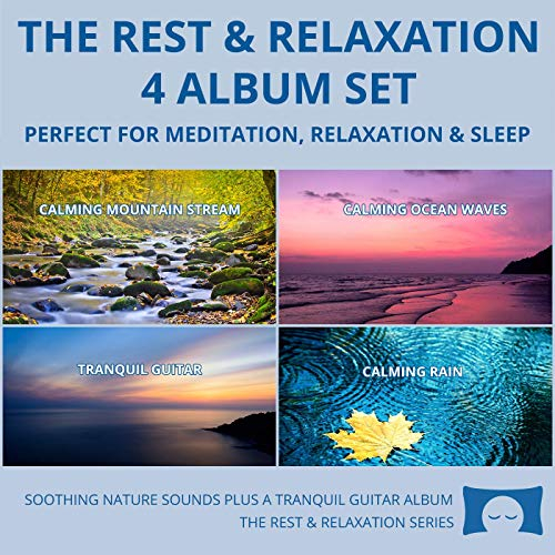 Entspannende Naturklänge – 4-Album-Set für Meditation, Entspannung und Schlaf – Das perfekte weiße Rauschen der Natur