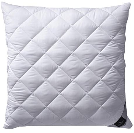 Billerbeck Kopfkissen Classic Clean - Faserkissen ca. 70 x 90 cm – Kissen mit mittlerer Stützkraft – AIRFLOCKS® Füllung, weich und kuschelig