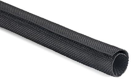 HellermannTyton Twist-in 29 170-01016 Braided Hose Polyester 25 to 29 mm 2 m Black