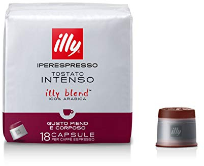 Illy 18 Kapseln Intensiv Gerösteten Kaffee