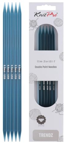 KnitPro Trendz Double Pointed Needles 8 (20cm) | 5.50mm
