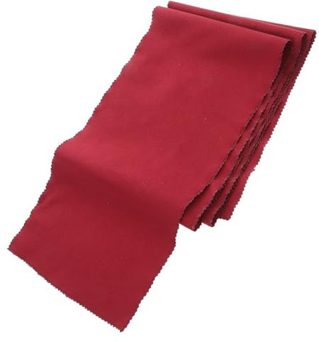 VORCOOL Protège-clavier piano tissu 128 * 15CM Piano clavier anti-poussière (rouge)