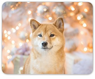 Destination Vinyl Ltd Cute Shiba Inu Dog Mouse Mat Pad - Puppy Dog Fluffy Fox Gift PC Computer #8751